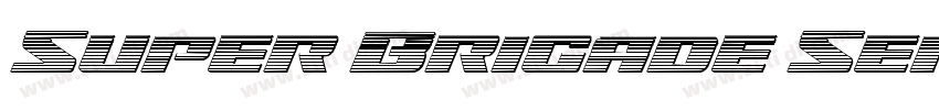Super Brigade Semi E字体转换 Super Brigade Semi E字体转换